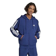 МЪЖКО ГОРНИЩЕ ADIDAS JE6341 3S FT FZ HD ТЪМНОСИНЬО МЪЖКО ГОРНИЩЕ ADIDAS JE6341 3S FT FZ HD ТЪМНОСИНЬО