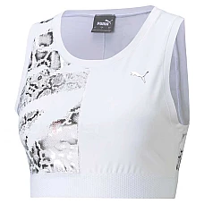 ДАМСКИ ПОТНИК PUMA TRAIN UNTAMED CROP TANK WHITE ДАМСКИ ПОТНИК PUMA TRAIN UNTAMED CROP TANK WHITE