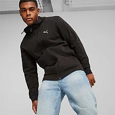 МЪЖКО ГОРНИЩЕ PUMA RAD/CAL FULL-ZIP HOODIE DK BLACK МЪЖКО ГОРНИЩЕ PUMA RAD/CAL FULL-ZIP HOODIE DK BLACK