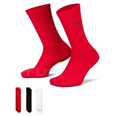ЧОРАПИ NIKE DX9632-918 JORDAN ED CUSH POLY CREW 3PR 144 ЧЕРВЕНИ/ЧЕРНИ/БЕЛИ ЧОРАПИ NIKE DX9632-918 JORDAN ED CUSH POLY CREW 3PR 144 ЧЕРВЕНИ/ЧЕРНИ/БЕЛИ