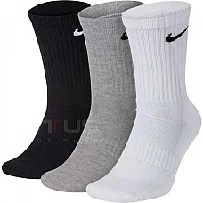 ЧОРАПИ NIKE EVERYDAY LTWT CREW 3PR B/W/G ЧОРАПИ NIKE EVERYDAY LTWT CREW 3PR B/W/G