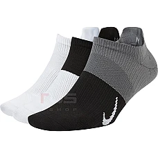 ЧОРАПИ NIKE EVERYDAY PLUS LTWT NS 3PR W/B/G ЧОРАПИ NIKE EVERYDAY PLUS LTWT NS 3PR W/B/G