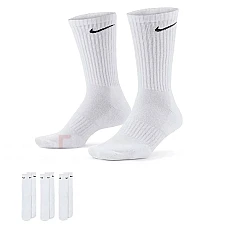 ЧОРАПИ NIKE SX7664-010 EVERYDAY CUSH CREW 3PR - 132 БЕЛИ ЧОРАПИ NIKE SX7664-010 EVERYDAY CUSH CREW 3PR - 132 БЕЛИ