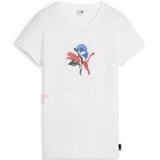 ДАМСКА ТЕНИСКА PUMA 62541002 GRAPHICS BLOSSOM DAY TEE БЯЛА ДАМСКА ТЕНИСКА PUMA 62541002 GRAPHICS BLOSSOM DAY TEE БЯЛА
