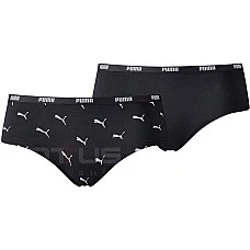 ДАМСКИ БИКИНИ PUMA WOMEN CAT LOGO HIPSTER 2P PACK BLACK ДАМСКИ БИКИНИ PUMA WOMEN CAT LOGO HIPSTER 2P PACK BLACK
