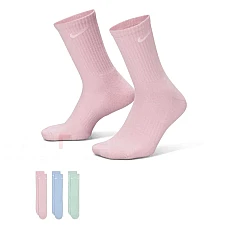 ЧОРАПИ NIKE SX7664-906 EVERYDAY CUSH CREW 3PR - 132 РОЗОВИ/СИНИ/ЗЕЛЕНИ ЧОРАПИ NIKE SX7664-906 EVERYDAY CUSH CREW 3PR - 132 РОЗОВИ/СИНИ/ЗЕЛЕНИ