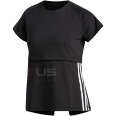 ДАМСКА ТЕНИСКА ADIDAS 3S CAP SLV TEE BLACK ДАМСКА ТЕНИСКА ADIDAS 3S CAP SLV TEE BLACK