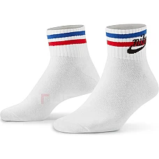ЧОРАПИ NIKE NSW EVERYDAY ESSENTIAL ANKLE 3PR WHITE ЧОРАПИ NIKE NSW EVERYDAY ESSENTIAL ANKLE 3PR WHITE