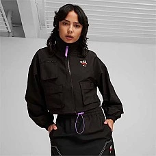 ДАМСКО ГОРНИЩЕ PUMA X X-GIRL 62470901 WOVEN JACKET ЧЕРНО ДАМСКО ГОРНИЩЕ PUMA X X-GIRL 62470901 WOVEN JACKET ЧЕРНО