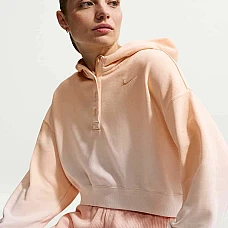 ДАМСКИ СУИТШЪРТ NIKE IF7372-102 NSW PHNX FLC OS HNLY DIP HDY БЕЖОВ ДАМСКИ СУИТШЪРТ NIKE IF7372-102 NSW PHNX FLC OS HNLY DIP HDY БЕЖОВ