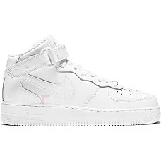 ОБУВКИ NIKE AIR FORCE 1 MID LE WHITE ОБУВКИ NIKE AIR FORCE 1 MID LE WHITE