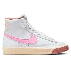 ДЕТСКИ ОБУВКИ ЗА МОМИЧЕ NIKE BLAZER MID 77 GS WHITE/PINK ДЕТСКИ ОБУВКИ ЗА МОМИЧЕ NIKE BLAZER MID 77 GS WHITE/PINK