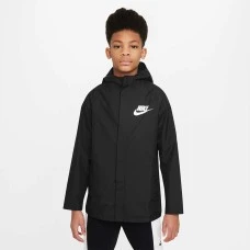 ДЕТСКО ЯКЕ ЗА МОМЧЕ NIKE NSW STORMFIT WR BLACK ДЕТСКО ЯКЕ ЗА МОМЧЕ NIKE NSW STORMFIT WR BLACK