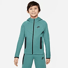 ДЕТСКО ГОРНИЩЕ ЗА МОМЧЕ NIKE NSW TECH FLC FZ ЗЕЛЕНО ДЕТСКО ГОРНИЩЕ ЗА МОМЧЕ NIKE NSW TECH FLC FZ ЗЕЛЕНО