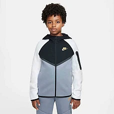 ДЕТСКО ГОРНИЩЕ NIKE HV5867-065 NSW TCH FLC FZ PD СИВО/ЧЕРНО ДЕТСКО ГОРНИЩЕ NIKE HV5867-065 NSW TCH FLC FZ PD СИВО/ЧЕРНО