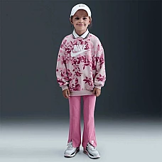 ДЕТСКИ СПОРТЕН ЕКИП ЗА МОМИЧЕ NIKE 36N138-ACG FLORAL CAMO CREW LEGGING SET СИВ/РОЗОВ ДЕТСКИ СПОРТЕН ЕКИП ЗА МОМИЧЕ NIKE 36N138-ACG FLORAL CAMO CREW LEGGING SET СИВ/РОЗОВ