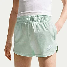 ДЕТСКИ КЪСИ ПАНТАЛОНИ ЗА МОМИЧЕ NIKE IF1726-394 NSW SHORT JSY БЛЕДОЗЕЛЕНИ ДЕТСКИ КЪСИ ПАНТАЛОНИ ЗА МОМИЧЕ NIKE IF1726-394 NSW SHORT JSY БЛЕДОЗЕЛЕНИ