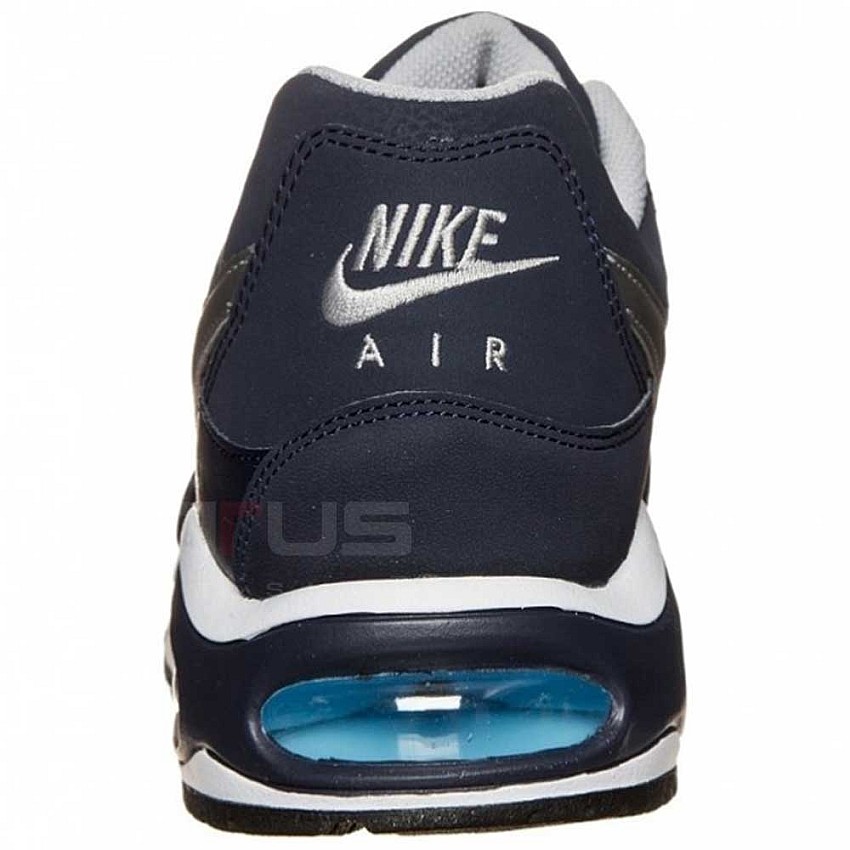 nike air max command leather blue silver