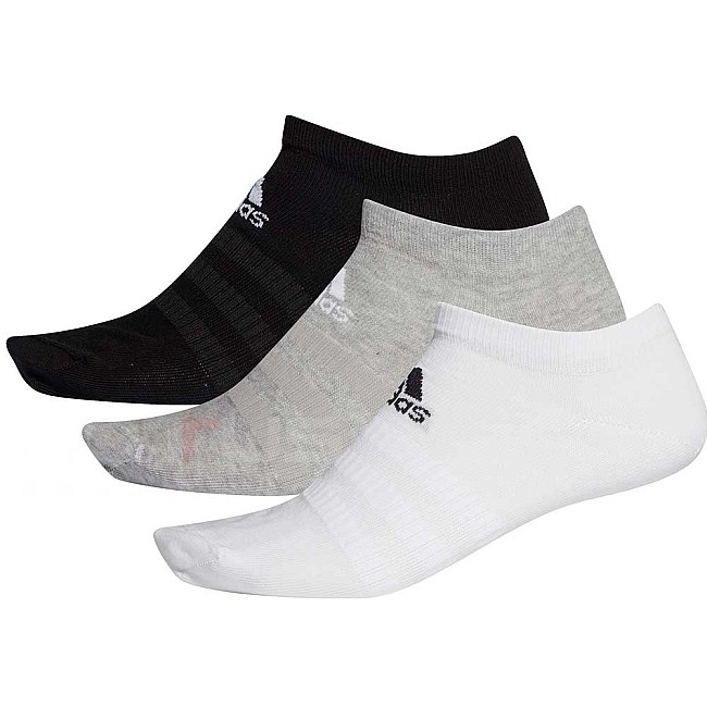 ЧОРАПИ ADIDAS LIGHT LOW 3PP G/W/B