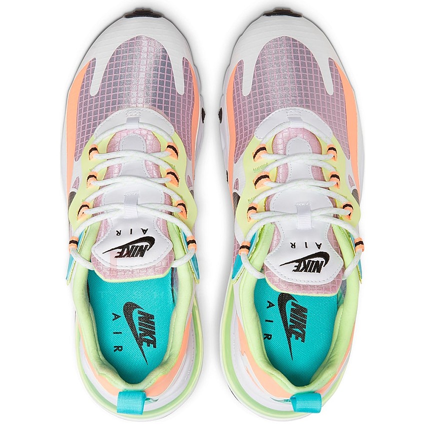 ДАМСКИ МАРАТОНКИ NIKE AIR MAX 270 REACT SE WHITE/MULTICOLOR | Цени от Lotus  Sport