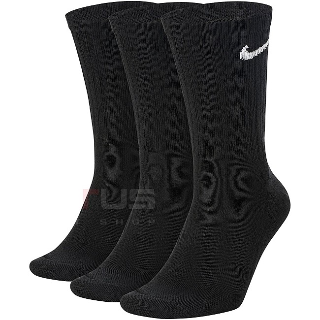 ЧОРАПИ NIKE EVERYDAY LTWT CREW 3PR BLACK