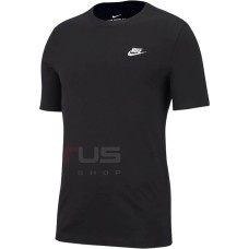 МЪЖКА ТЕНИСКА NIKE NSW CLUB TEE BLACK МЪЖКА ТЕНИСКА NIKE NSW CLUB TEE BLACK