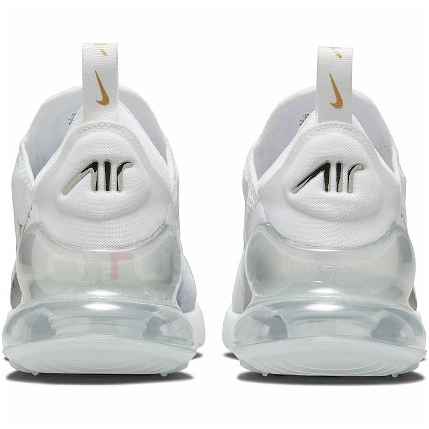 nike 270 white gold