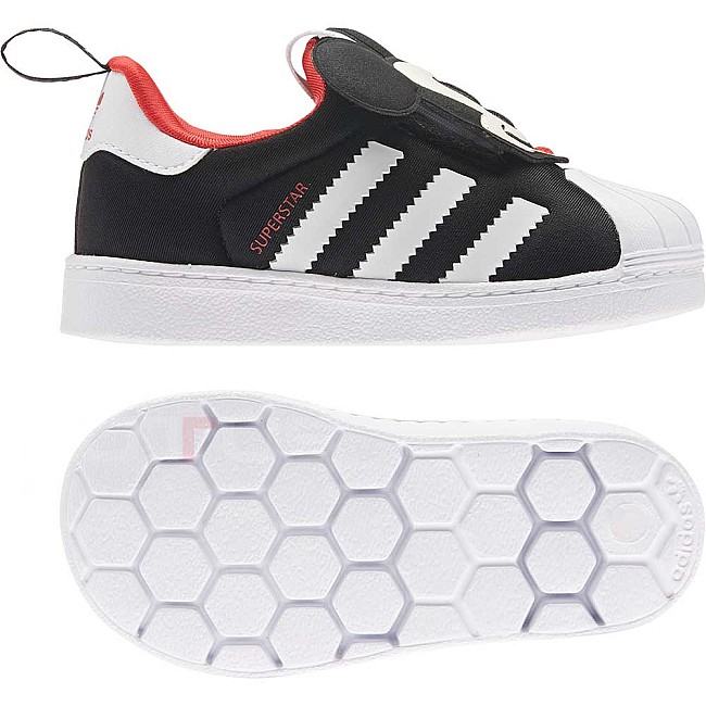 ДЕТСКИ МАРАТОНКИ ADIDAS ORIGINALS SUPERSTAR 360 I BLACK