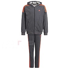 ДЕТСКИ СПОРТЕН ЕКИП ЗА МОМЧЕ ADIDAS JB COTTON TS DK GREY