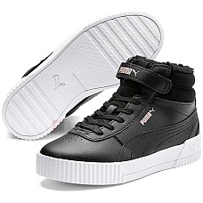 ДЕТСКИ ОБУВКИ PUMA CARINA MID FUR PS BLACK/ROSE