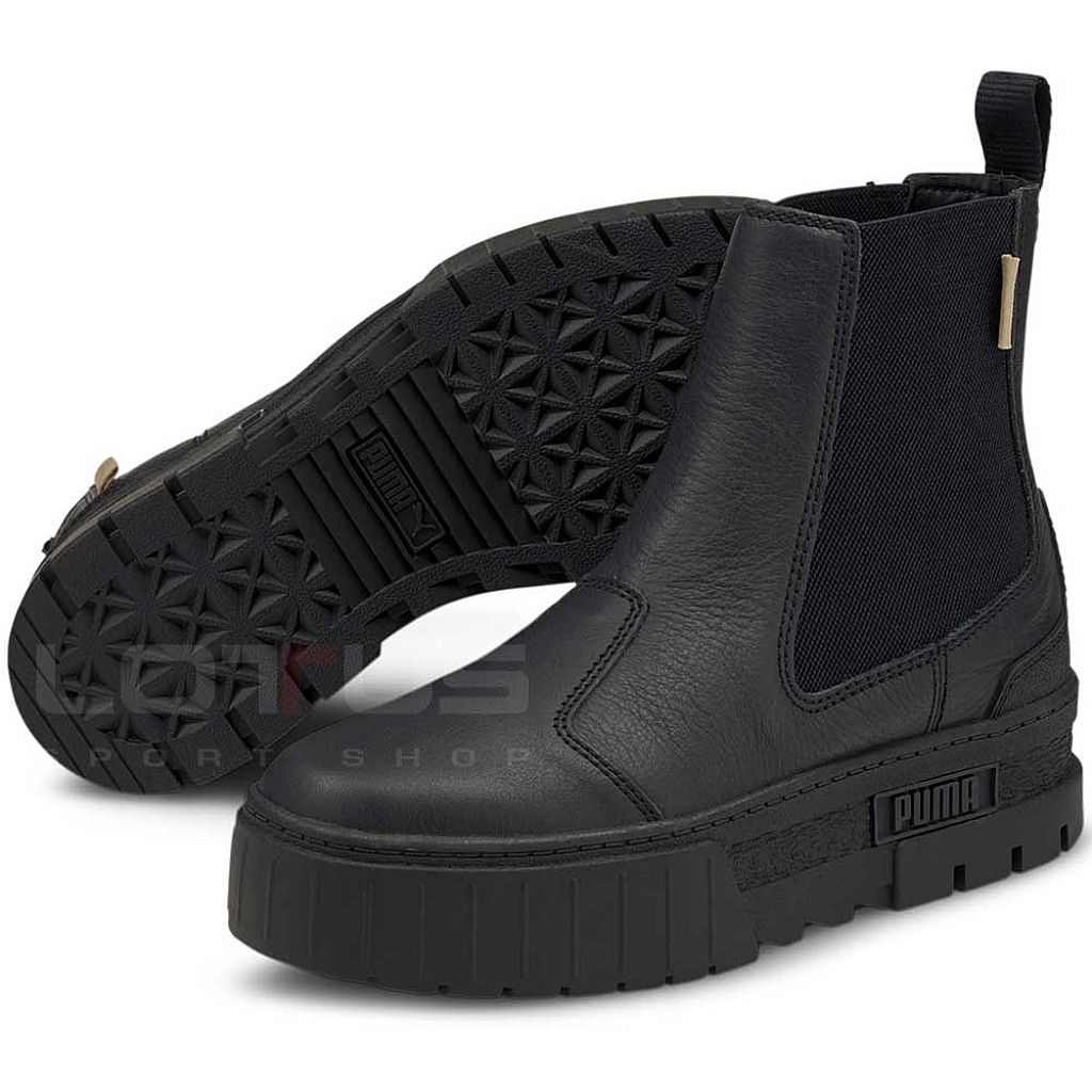 ДАМСКИ БОТИ PUMA MAYZE CHELSEA INFUSE WNS BLACK | Цени от Lotus Sport