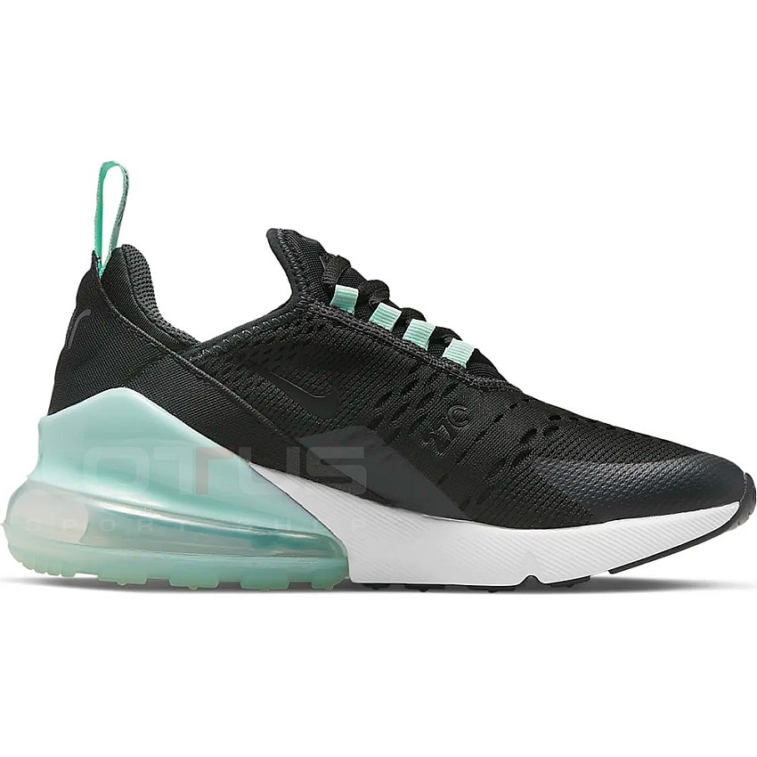 nike air max 270 black and mint green