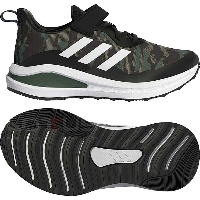 ДЕТСКИ МАРАТОНКИ ADIDAS FORTARUN EL K BLACK/CAMO