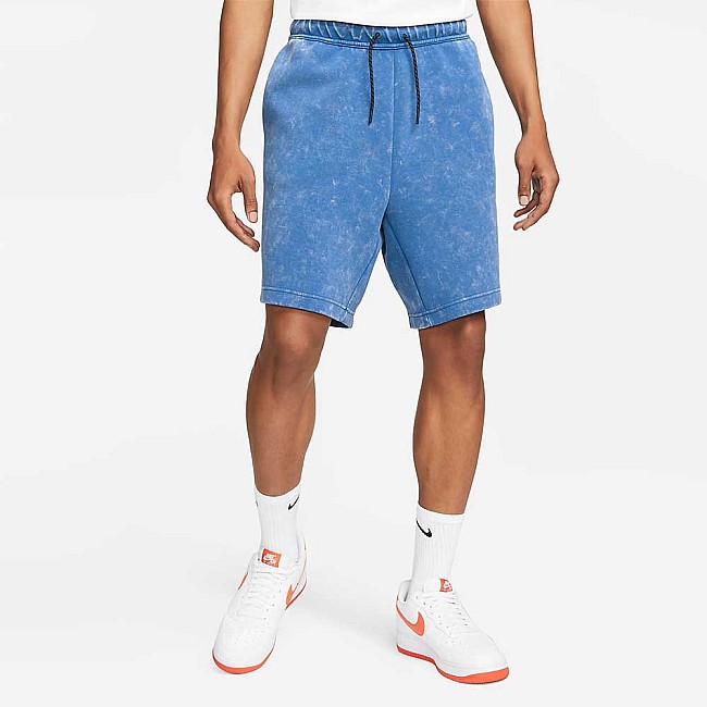 МЪЖКИ КЪСИ ПАНТАЛОНИ NIKE NSW TCH FLC WASH SHORT DK MARINA