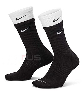 ЧОРАПИ NIKE EVERYDAY PLUS CUSH BLACK/WHITE 