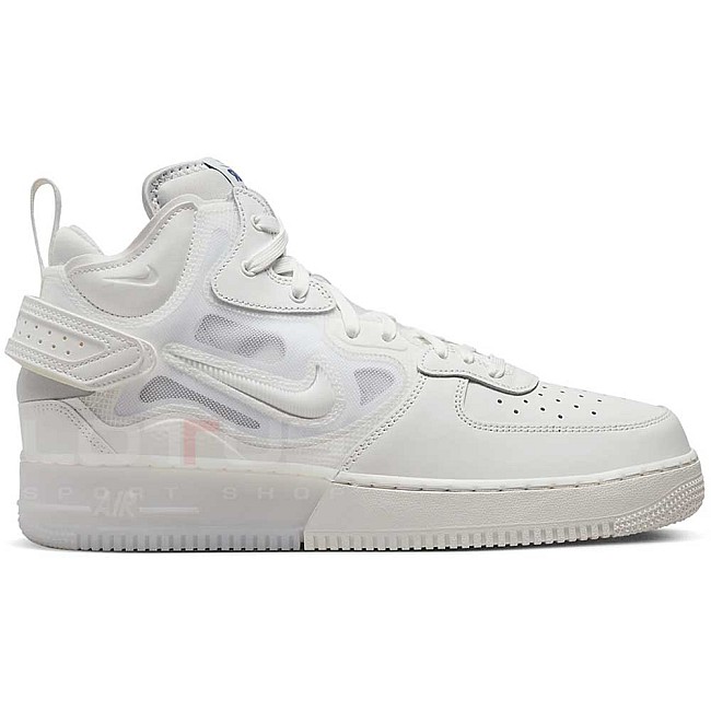 МЪЖКИ ОБУВКИ NIKE AIR FORCE 1 MID REACT WHITE