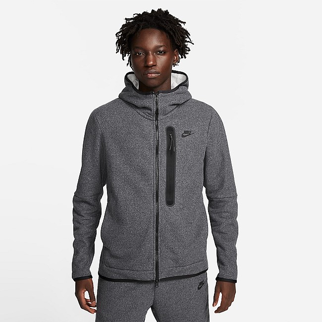МЪЖКО ГОРНИЩЕ NIKE NSW TCH FLC FZ WINTER HD BLACK
