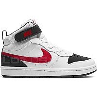 ДЕТСКИ ОБУВКИ NIKE COURT BOROUGH MID 2 PSV WHITE/RED