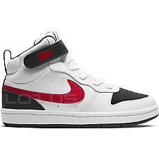 ДЕТСКИ ОБУВКИ NIKE COURT BOROUGH MID 2 PSV WHITE/RED