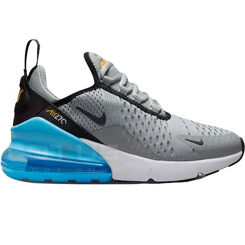 grey and blue nike air max 270