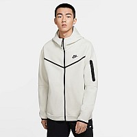 МЪЖКО ГОРНИЩЕ NIKE NSW TCH FLC HOODIE FZ LT BONE