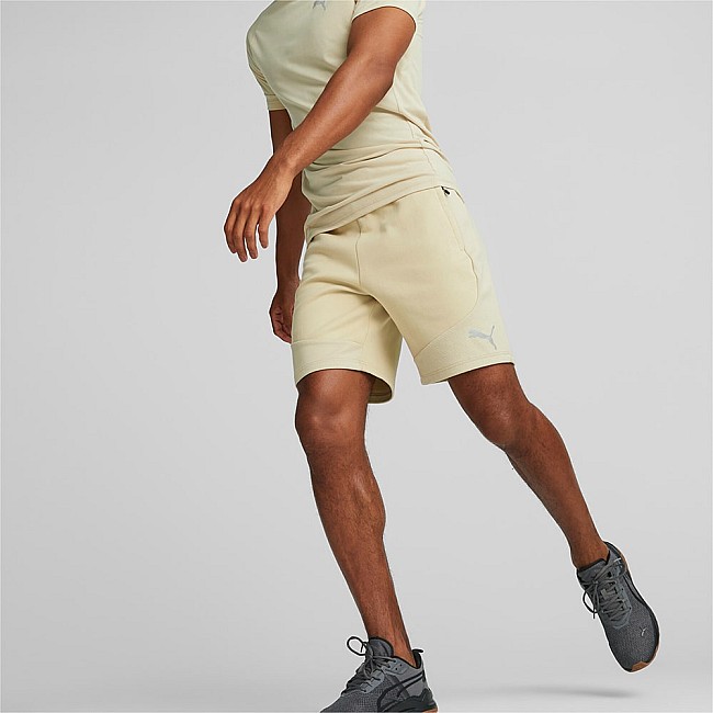 МЪЖКИ КЪСИ ПАНТАЛОНИ PUMA EVOSTRIPE SHORTS 8IN DK GRANOLA