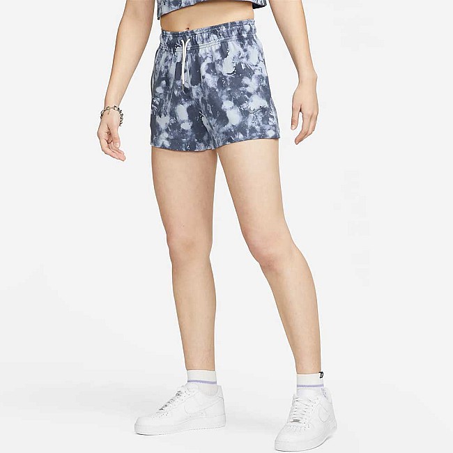 ДАМСКИ КЪСИ ПАНТАЛОНИ NIKE NSW WVE DYE JRSY SHORT A3