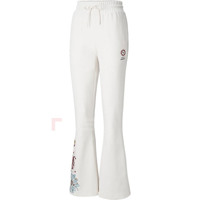ДАМСКО ДОЛНИЩЕ PUMA X LIBERTY FLARED PANTS WHITE