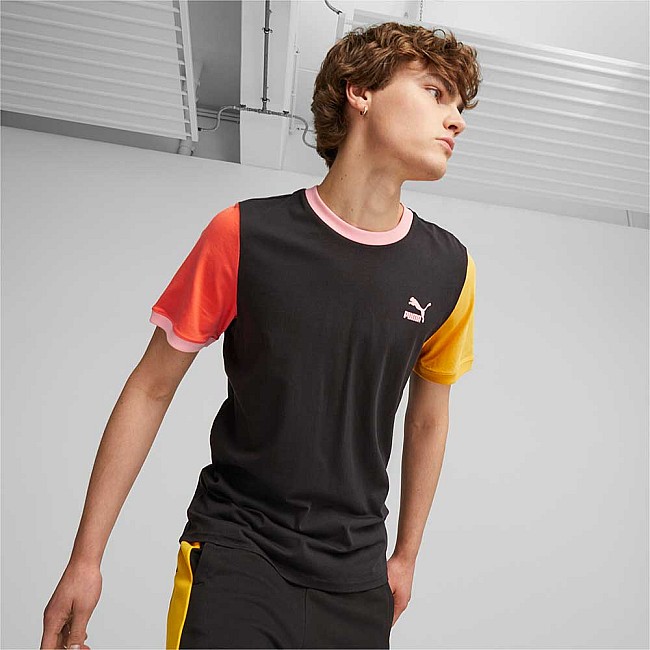 МЪЖКА ТЕНИСКА PUMA CLASSICS BLOCK TEE BLACK