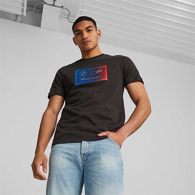 МЪЖКА ТЕНИСКА PUMA BMW MMS LOGO TEE BLACK