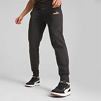 МЪЖКО ДОЛНИЩЕ PUMA ESS MULTICOLOR SWEATPANTS FL CL BLACK