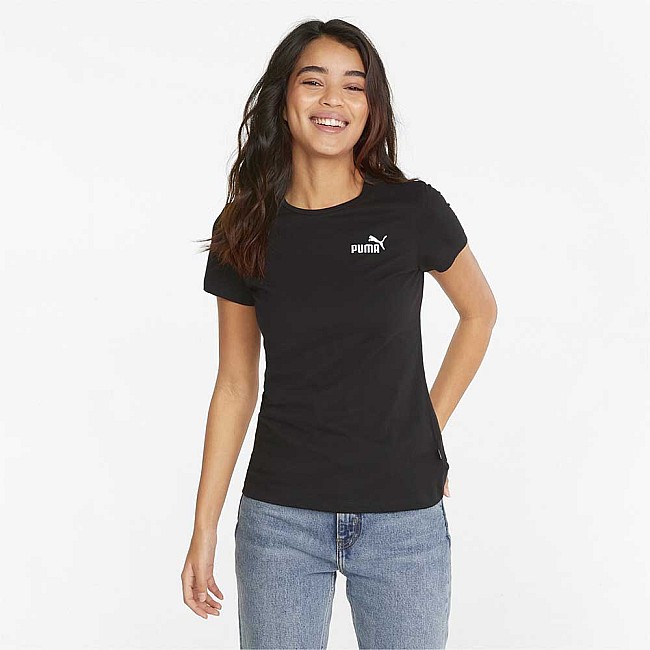 ДАМСКА ТЕНИСКА PUMA ESS EMBROIDERY TEE BLACK