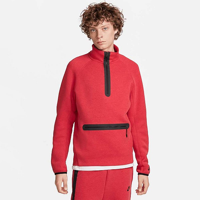 МЪЖКА БЛУЗА NIKE TCH FLC HZ TOP LT UNIV RED