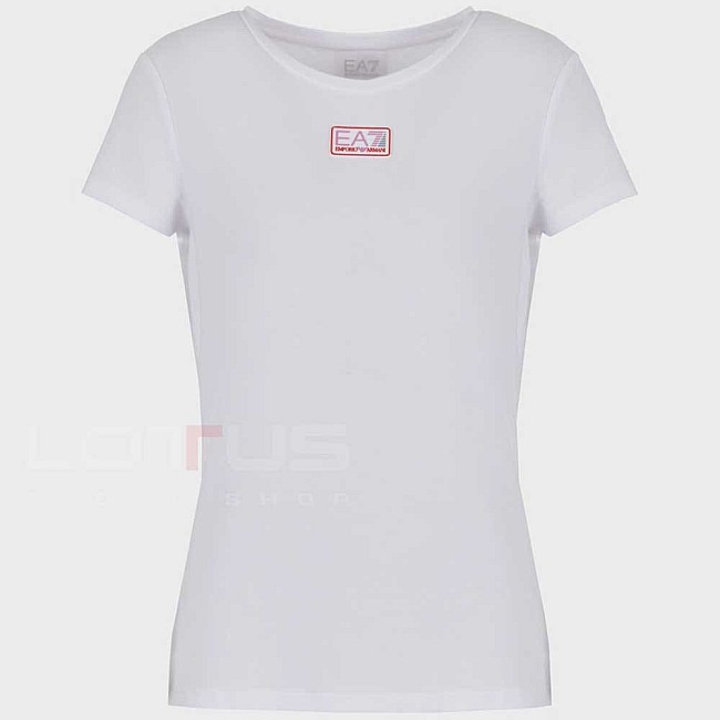 ДАМСКА ТЕНИСКА EA7 EMPORIO ARMANI 3DTT17 NATURAL VENTUS7 W TEE БЯЛА
